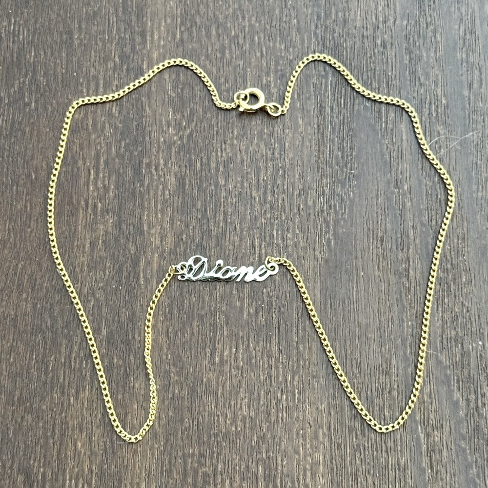 Bundle 3 for 50% off 1970s Deadstock Diane Gold Tone Choker